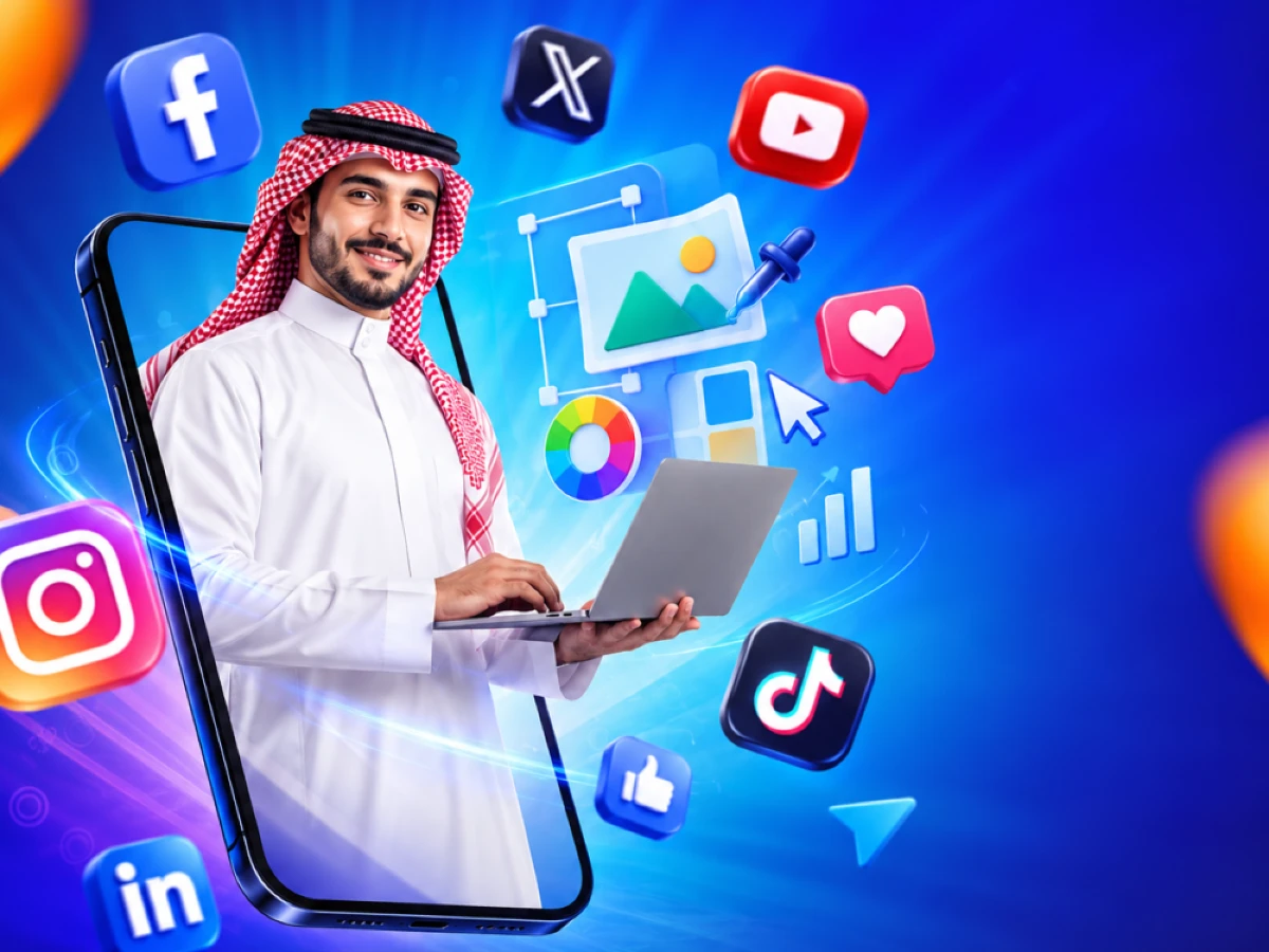 تصميم منشورات السوشال ميديا